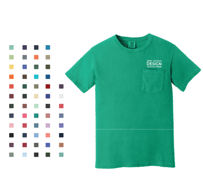 COMFORT COLORS  Heavyweight Ring Spun Pocket Tee
