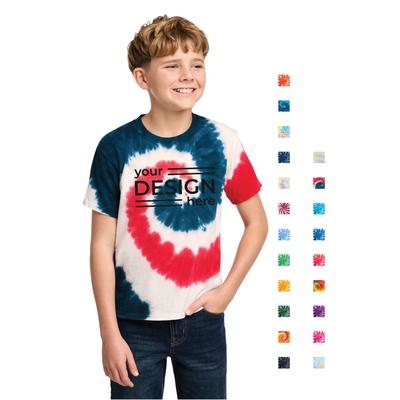 Port &amp; Co Youth Tie-Dye Tee