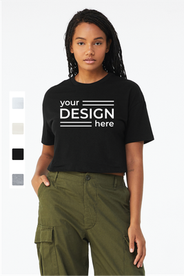 BELLA+CANVAS Women's Jersey Crop Tee