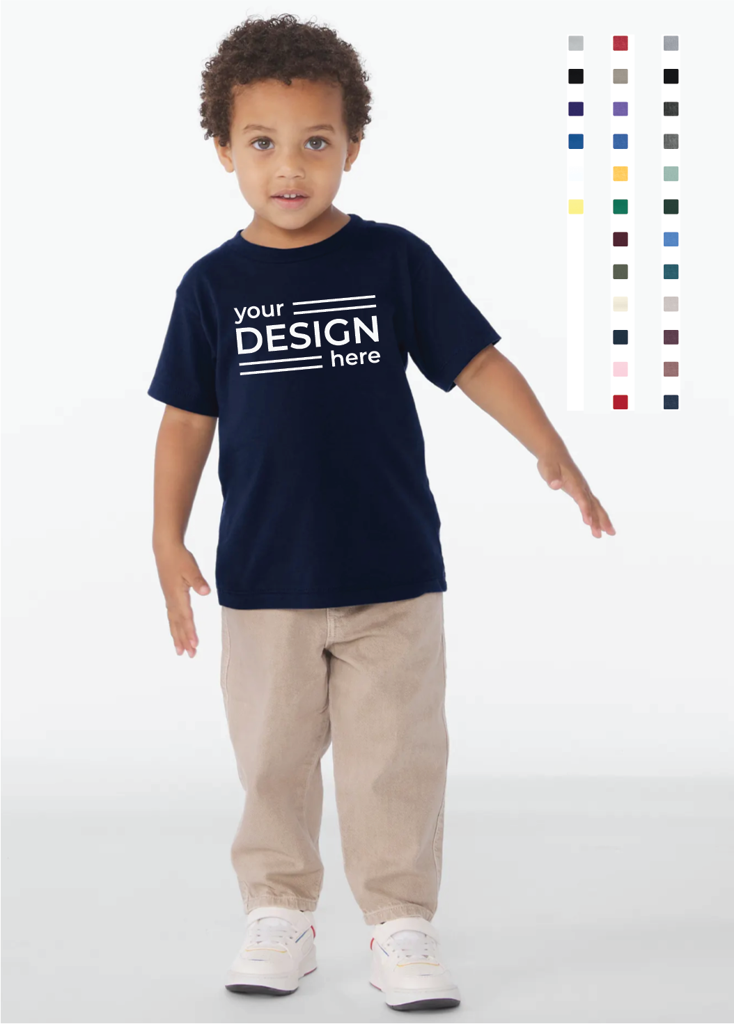 BELLA+CANVAS Toddler Short Sleeve Tee
