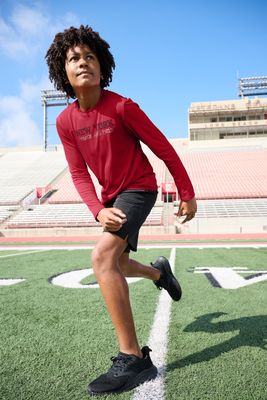 Port &amp; Co Youth Long Sleeve Performance Tee