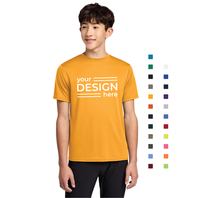 Port &amp; Co Youth Performance Tee