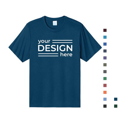 Port &amp; Co Heather Performance Tee