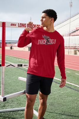 Port &amp; Co Long Sleeve Performance Tee