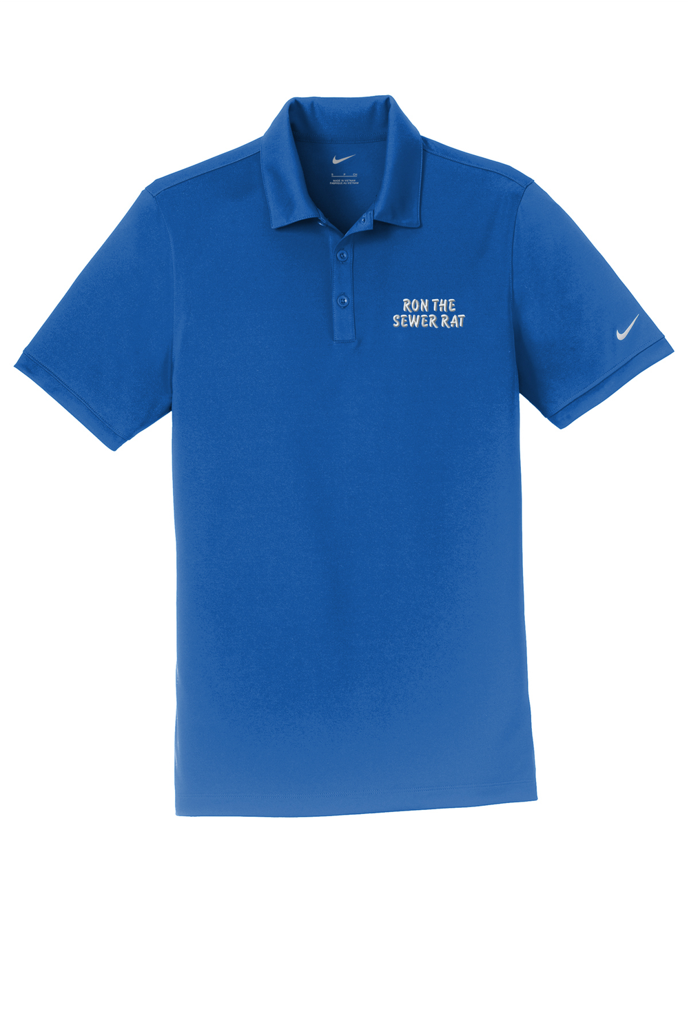 Ron the Sewer Rat Nike Dri-FIT Players Modern Fit Polo