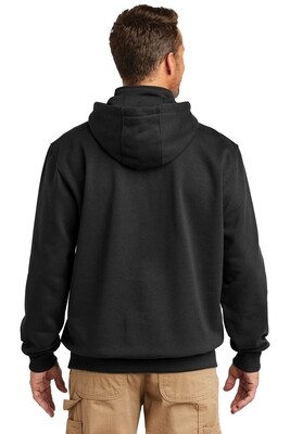 Ron the Sewer Rat Carhartt Rain Defender Paxton Heavyweight Hooded Zip Mock Sweatshirt