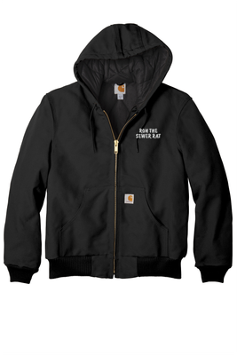 Ron the Sewer Rat Carhartt Quilted-Flannel-Lined Duck Active Jacket - Regular &amp; Tall