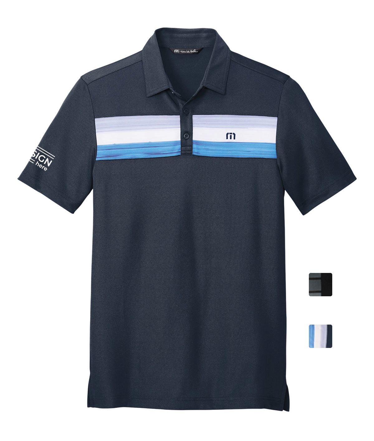 TravisMathew Cabana Chest Stripe Polo