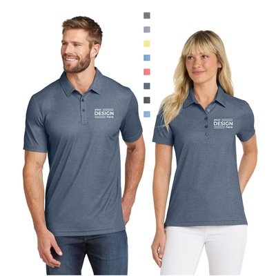 TravisMathew Oceanside Heather Polo