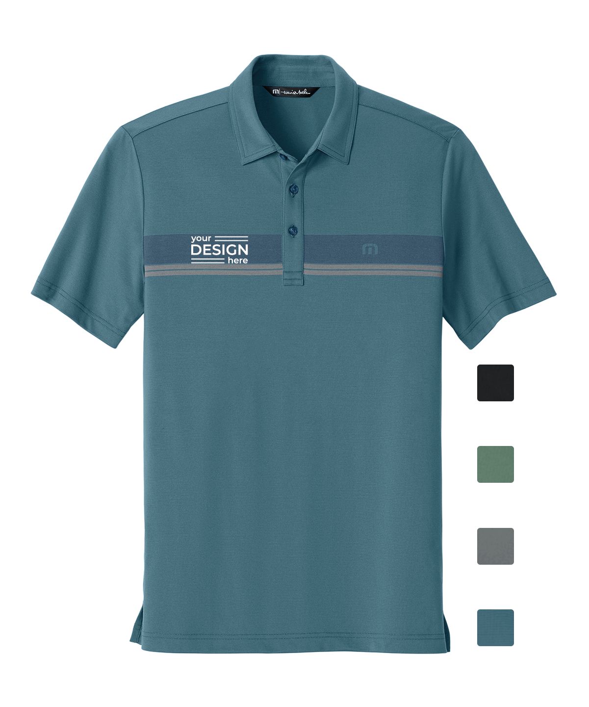 TravisMathew Glenview Stripe Polo