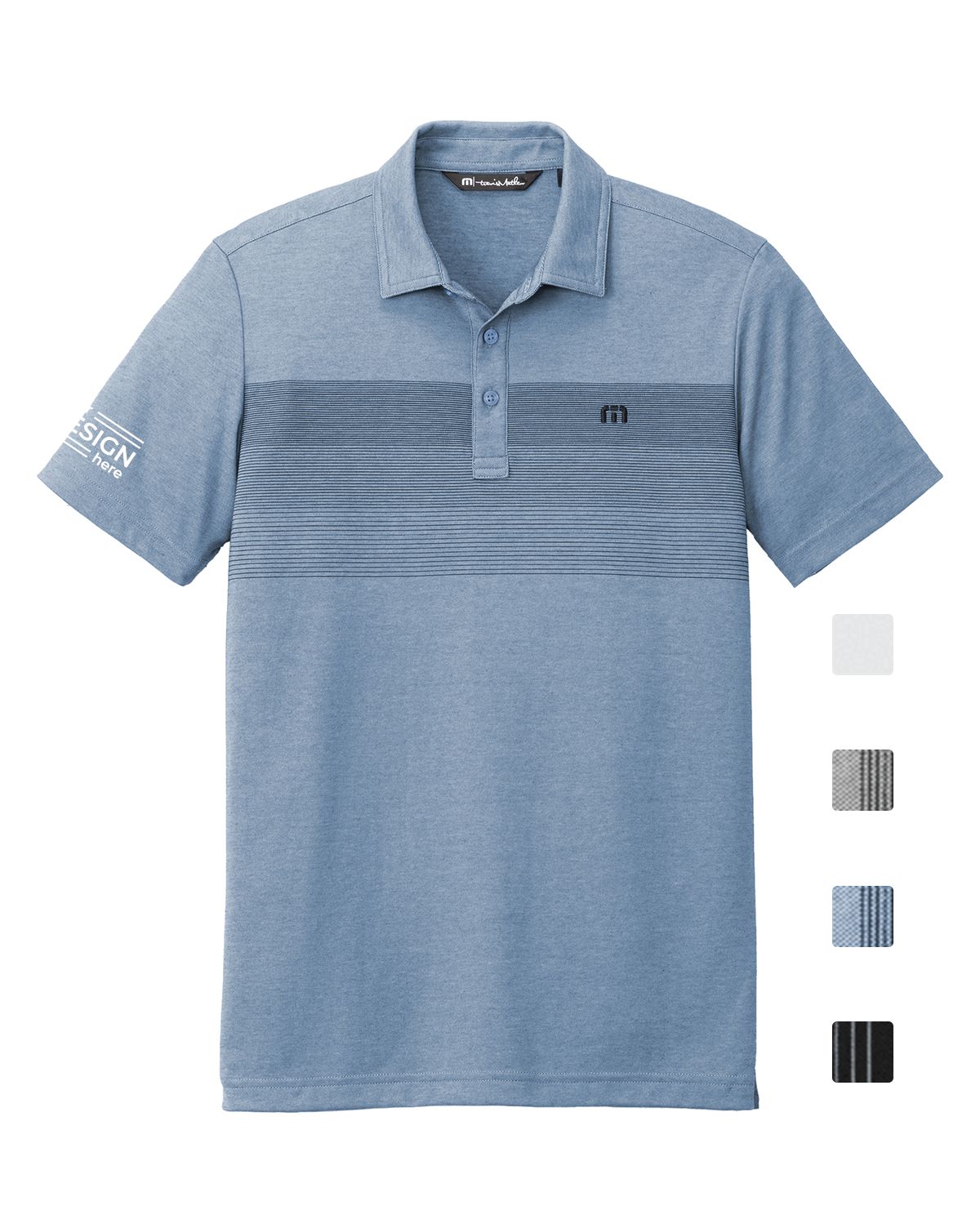 TravisMathew Coastal Chest Stripe Polo