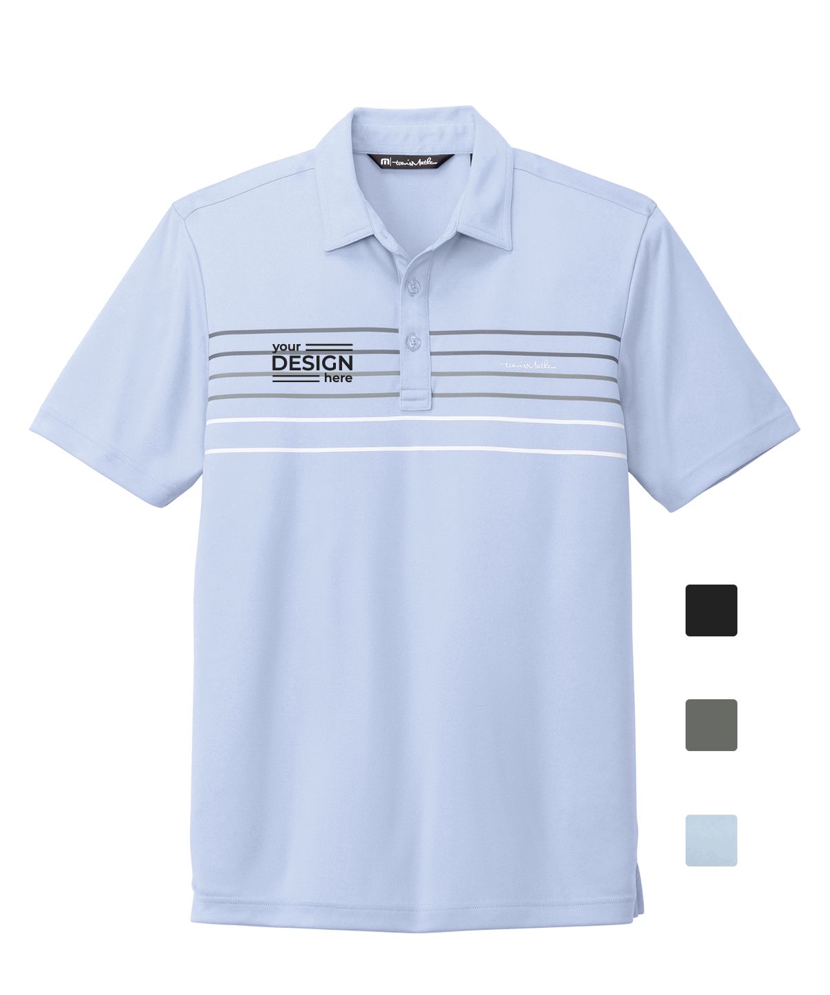 TravisMathew Coto Performance Chest Stripe Polo
