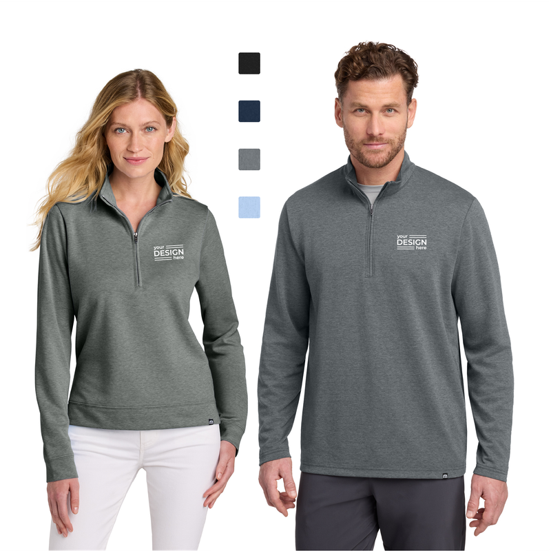 TravisMathew Coveside Men's 1/4-Zip &amp; Ladies 1/2-Zip