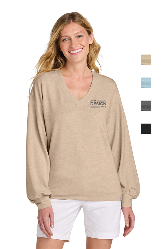 TravisMathew Women's Long Weekend V-Neck