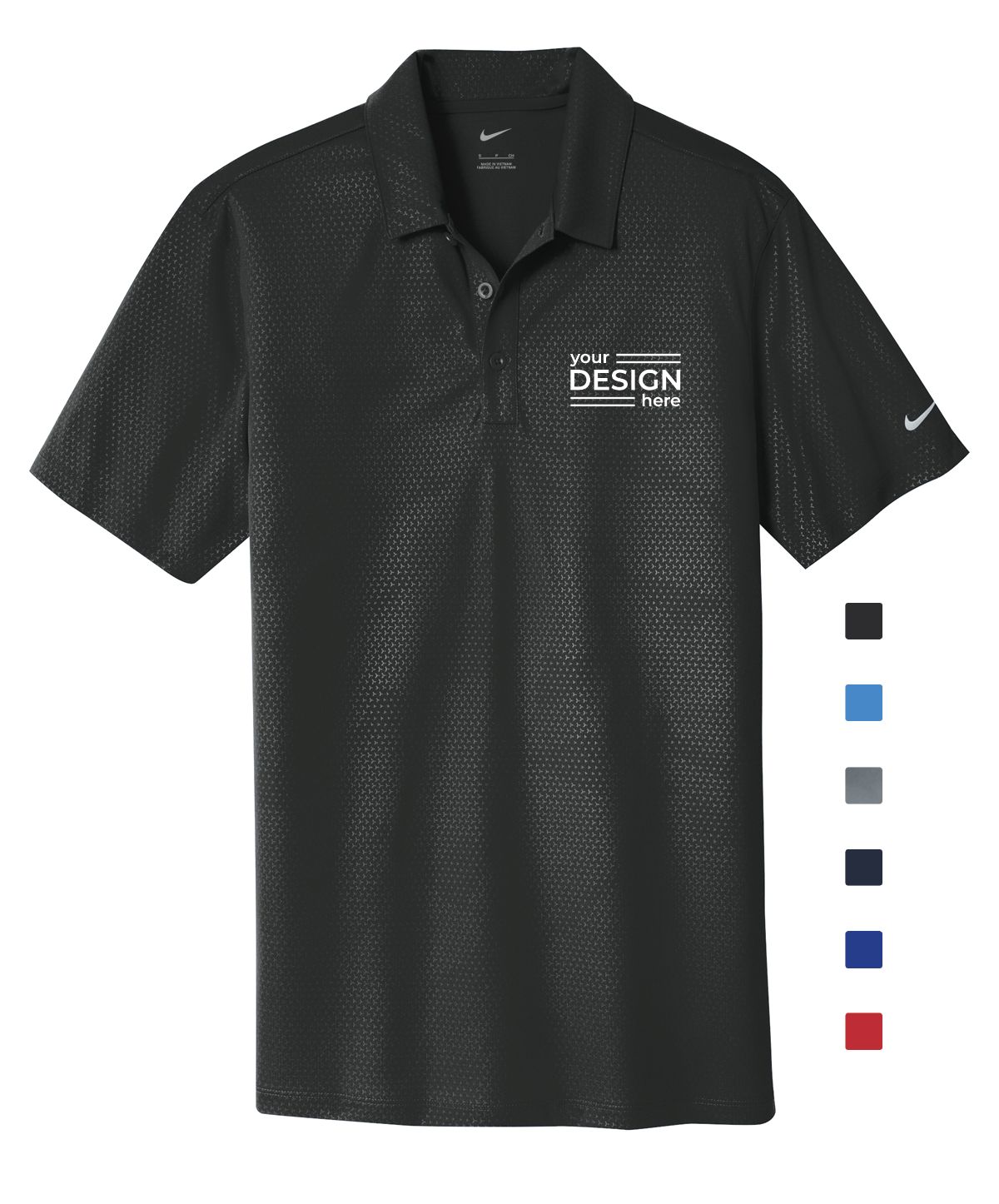 Nike Dri-FIT Embossed Tri-Blade Polo