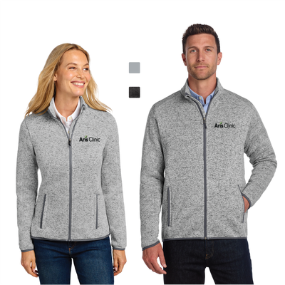 Aris Clinic Port Authority Sweater Fleece Jacket