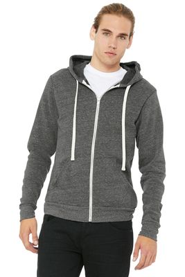 BELLA+CANVAS  Unisex Triblend Sponge Fleece Full-Zip Hoodie