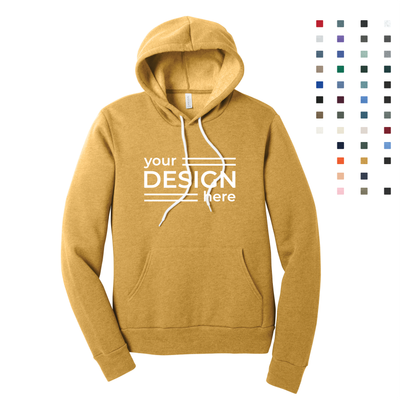 BELLA+CANVAS  Unisex Sponge Fleece Pullover Hoodie