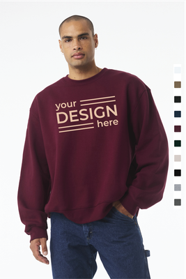 BELLA+CANVAS Unisex 10-Ounce Heavyweight Crewneck Sweatshirt