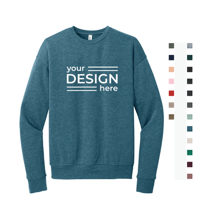 BELLA+CANVAS  Unisex Sponge Fleece Drop Shoulder Sweatshirt