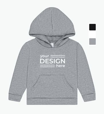 BELLA+CANVAS Toddler Sponge Fleece Hooded Sweatshirt