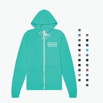 BELLA+CANVAS  Unisex Sponge Fleece Full-Zip Hoodie