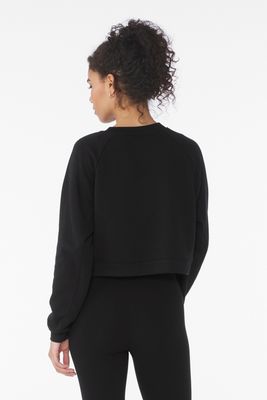 BELLA+CANVAS Women's Raglan Pullover Sponge Fleece