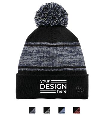 New Era Knit Chilled Pom Beanie