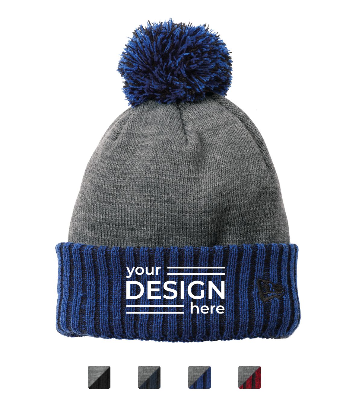 New Era  Colorblock Cuffed Beanie