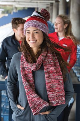 Sport-Tek Pom Pom Team Beanie