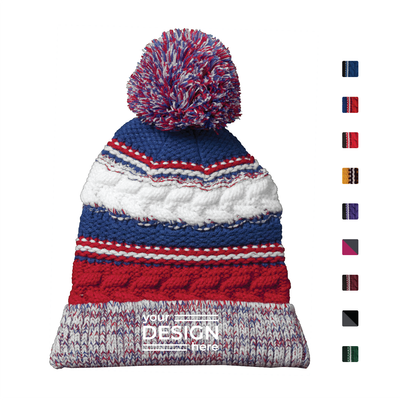 Sport-Tek Pom Pom Team Beanie