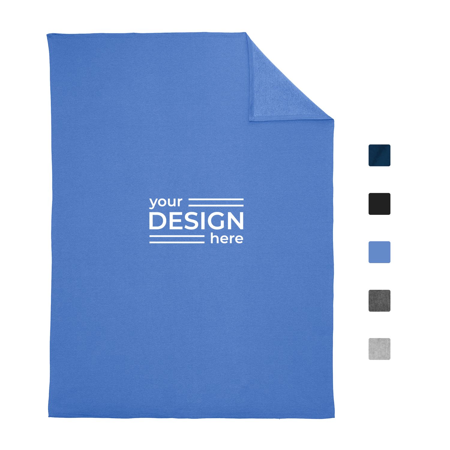 Port &amp; Co Oversized Core Fleece Sweatshirt Blanket