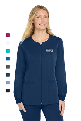 Wink Women's Premiere Flex Full-Zip Scrub Jacket