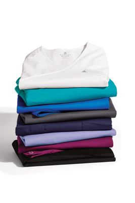 Wink Women's WorkFlex Mock Wrap Top