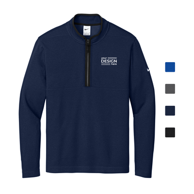 Nike Textured 1/2-Zip Cover-Up