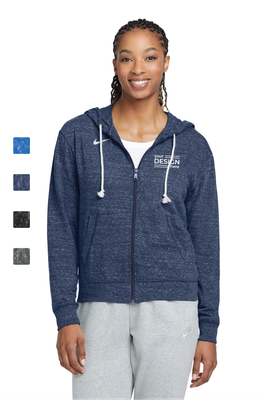 Nike Women's Gym Vintage Full-Zip Hoodie