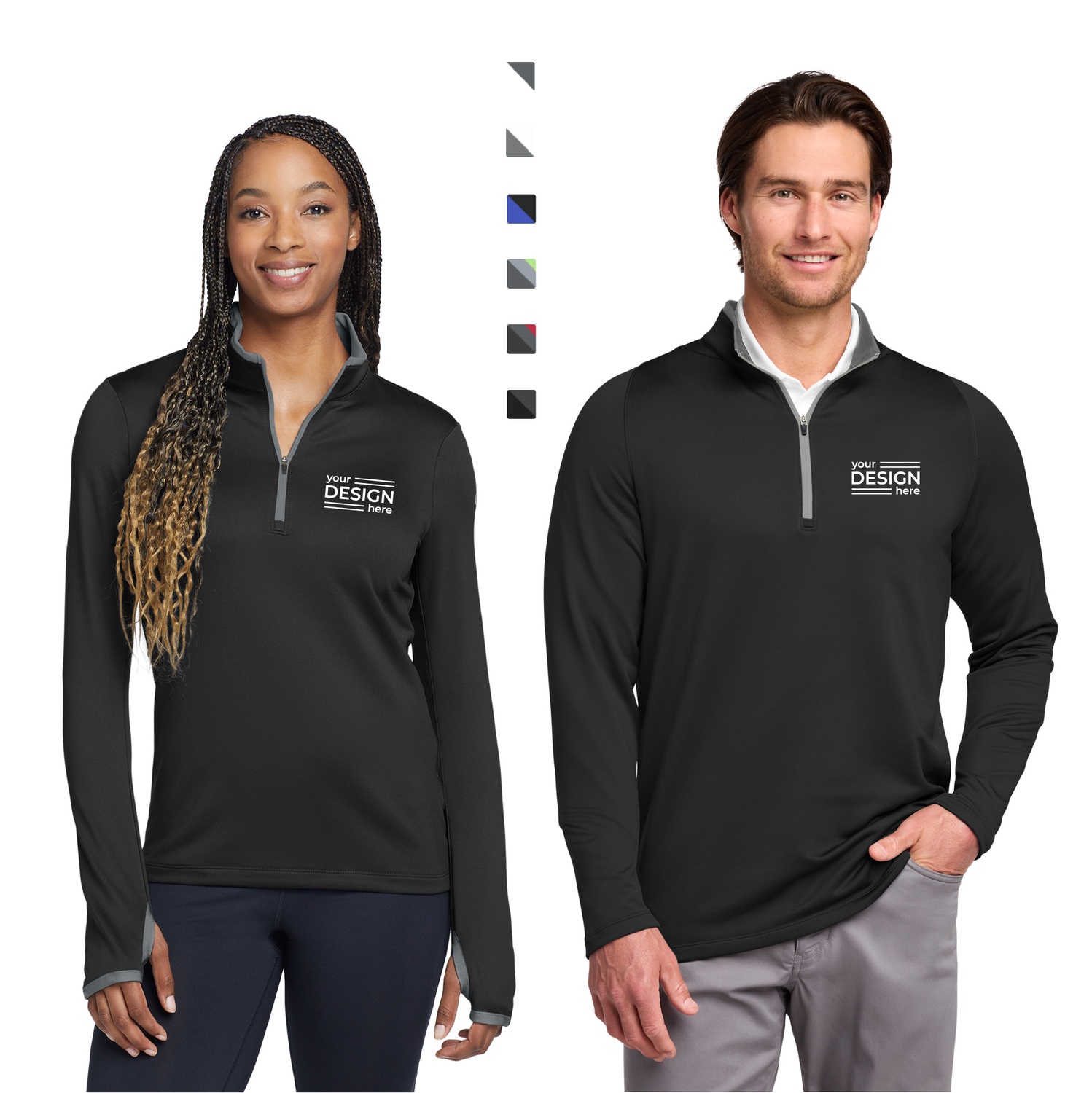 Nike Dri-FIT Stretch 1/2-Zip Cover-Up