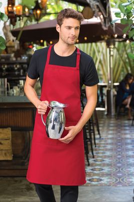 Port Authority Easy Care Extra Long Bib Apron with Stain Release