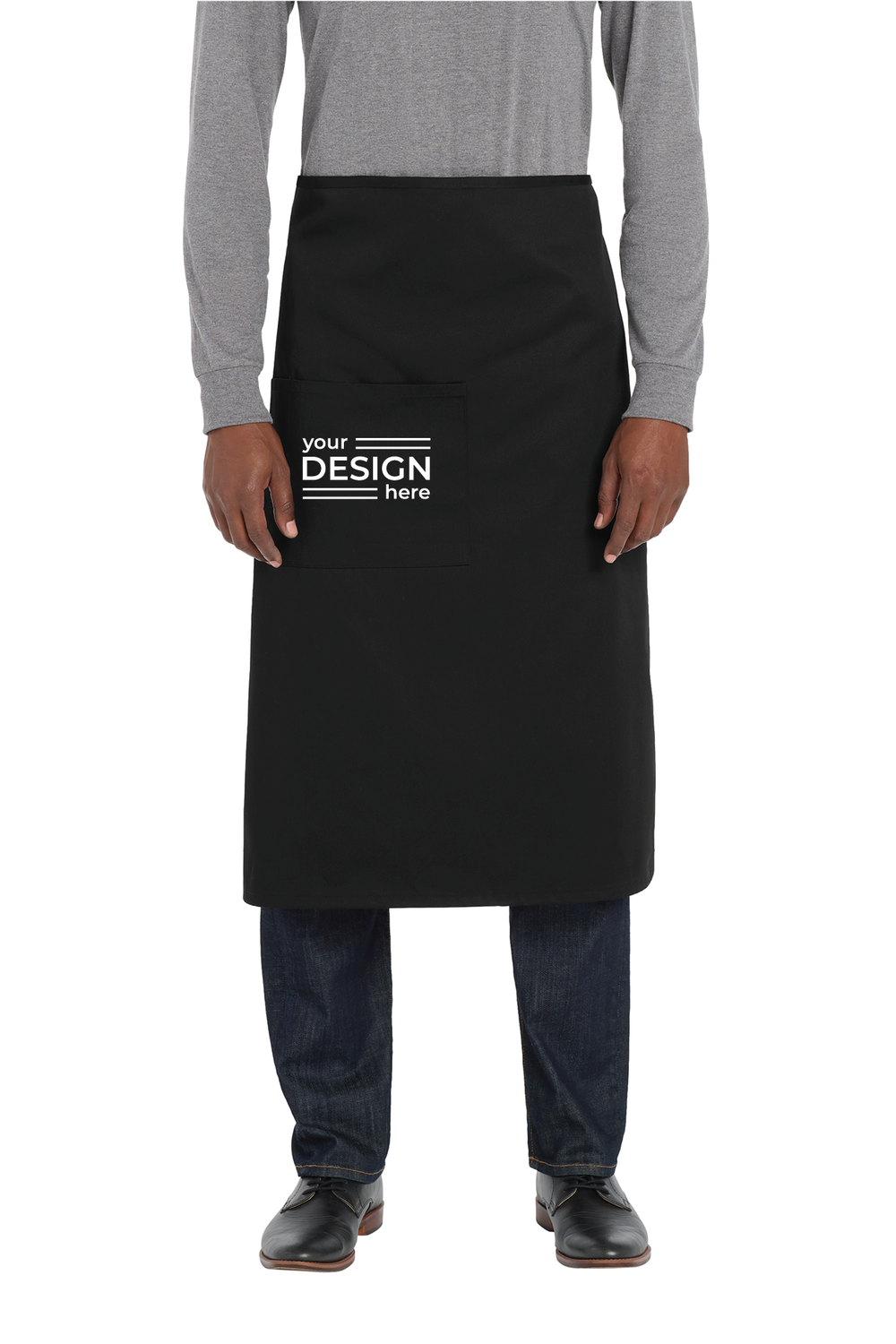Port Authority Easy Care Full Bistro Apron with Stain Release