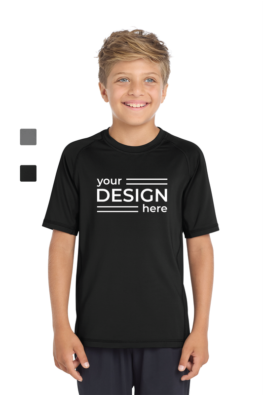 Sport-Tek  Youth Rashguard Tee