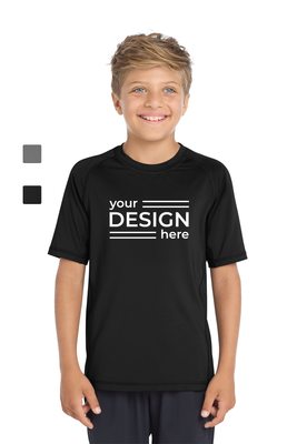 Sport-Tek  Youth Rashguard Tee