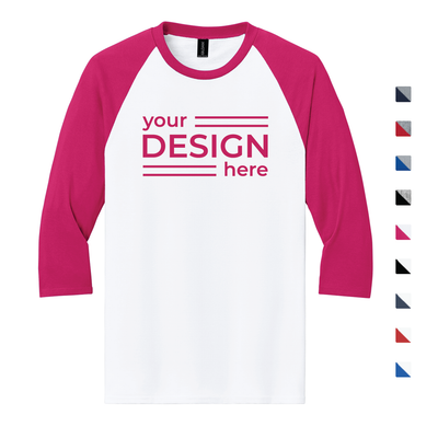 Gildan Heavy Cotton 3/4-Sleeve Raglan T-Shirt