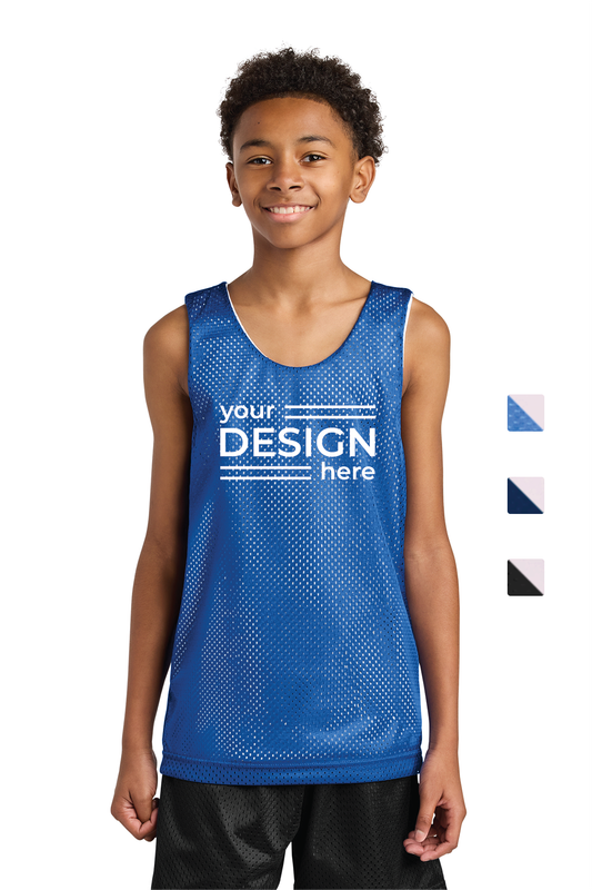 A4 Sprint Youth Reversible Mesh Tank