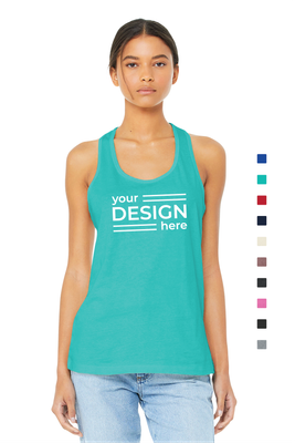 BELLA+CANVAS  Women's Jersey Racerback Tank