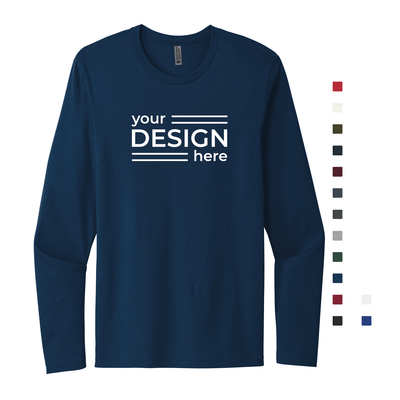 Next Level Apparel Cotton Long Sleeve Tee