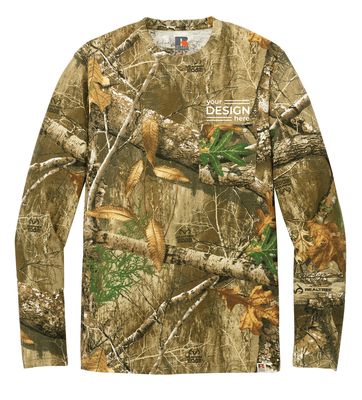 Russell Outdoors Realtree Long Sleeve Pocket Tee