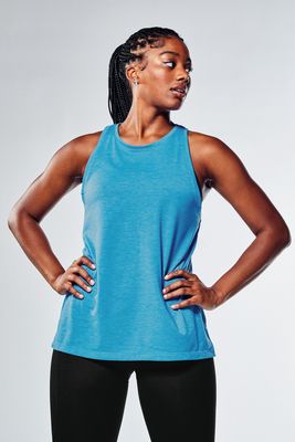 Sport-Tek  Women's PosiCharge  Tri-Blend Wicking Tank