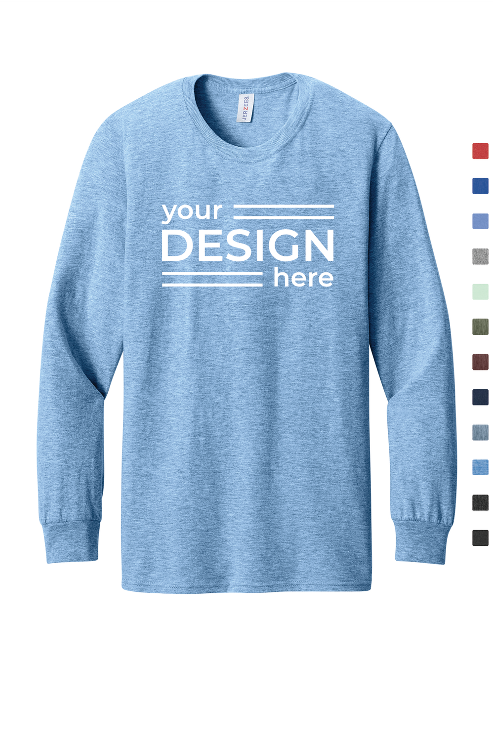 Jerzees Premium Blend Ring Spun Long Sleeve T-Shirt