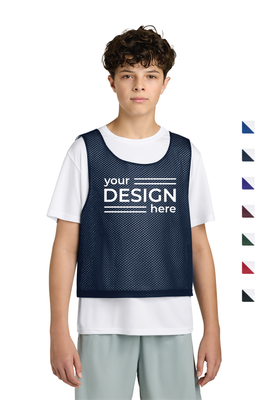 Sport-Tek Youth Lacrosse Reversible Pinnie
