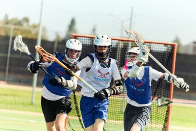 Sport-Tek Youth Lacrosse Reversible Pinnie